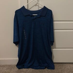 Under Armour Men's Blue Polo Shirt